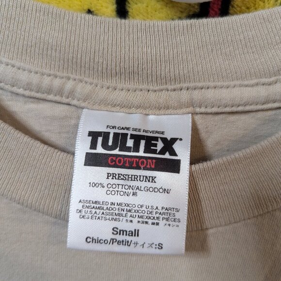 Vintage 90s Busch Gardens Tan T-Shirt.  In great condition, size small. - Picture 3 of 4